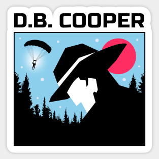 DB Cooper Sticker